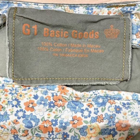 Vintage G1 Goods Womens Capris Crop Pants - Picture 4 of 5